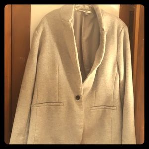 Grey jacket or worn as blazer